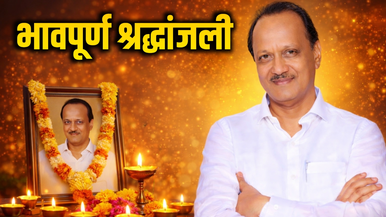 ЁЯТР Ajit Pawar Plan Crash - ЁЯШн рднрд╛рд╡рдкреВрд░реНрдг рд╢реНрд░рджреНрдзрд╛рдВрдЬрд▓реА " рдЕрдЬрд┐рдд рджрд╛рджрд╛ "