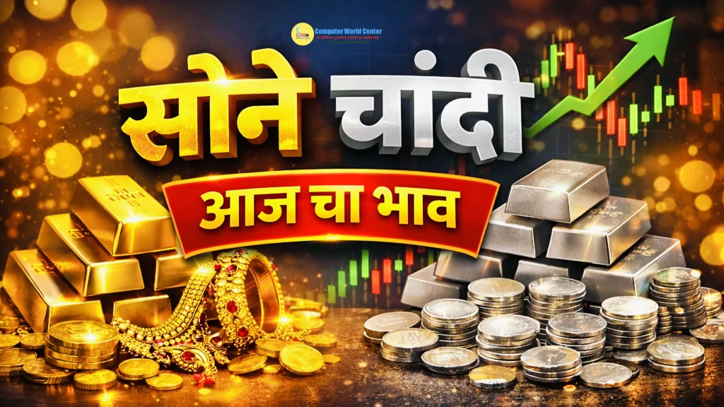 💰 Gold and Silver Rate Today - सोने चांदी चे आजचे भाव