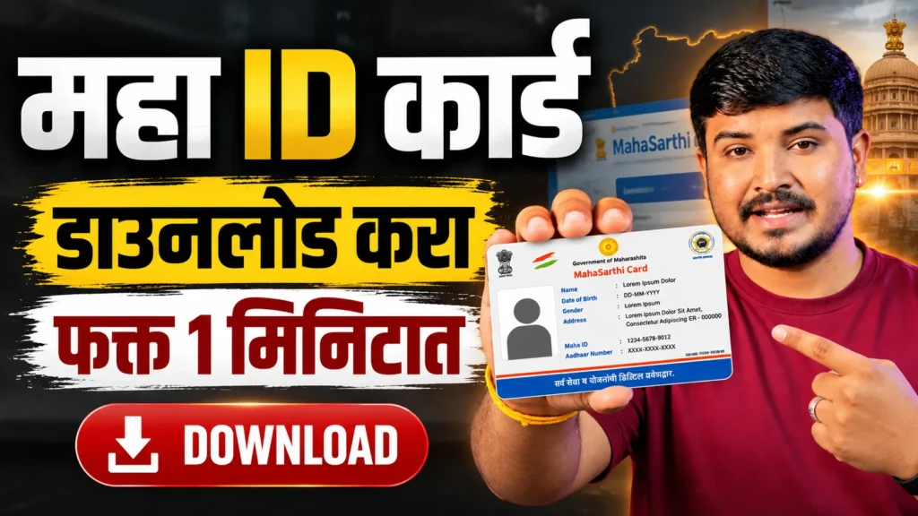 maha id card download | महा आयडी कार्ड डाउनलोड